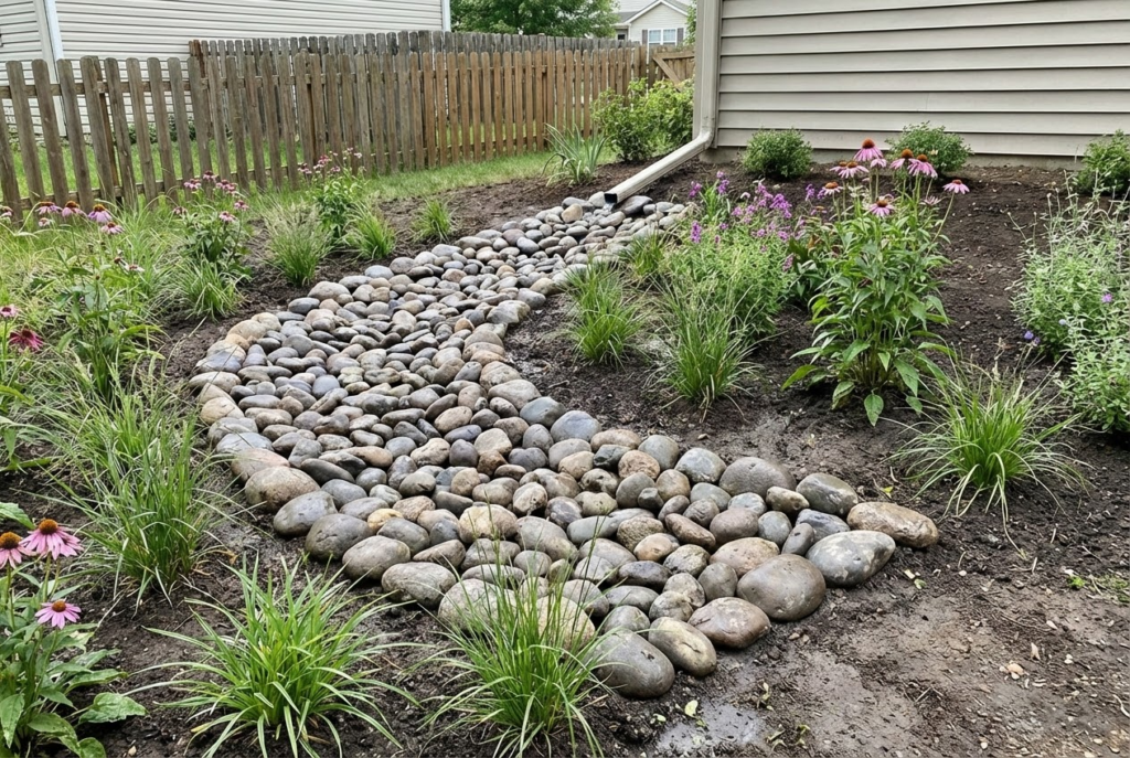 Inlet and Overflow Construction