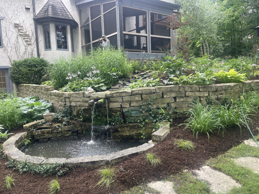 Residential Landscape Design Round lake