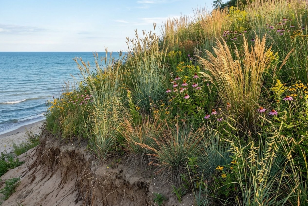 Native Plant Selection for Coastal Slopes