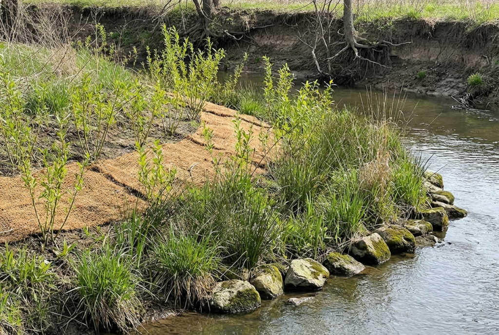 Bioengineering Instead of Riprap