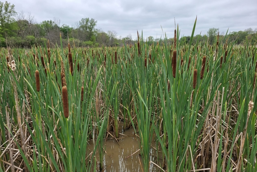 Dealing with Cattail and Reed Canary Grass Invasion