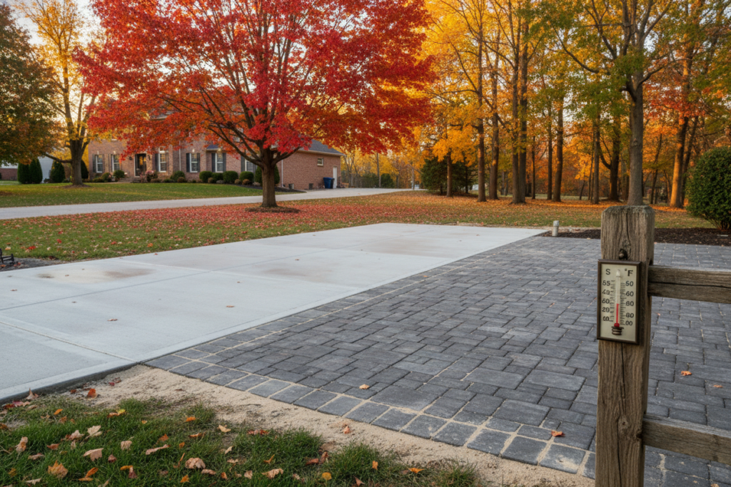 Materials Cure Better in Fall Than Summer in Northern Illinois