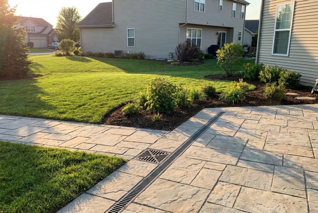 What Drives the Final Number on a Round Lake Hardscape Project