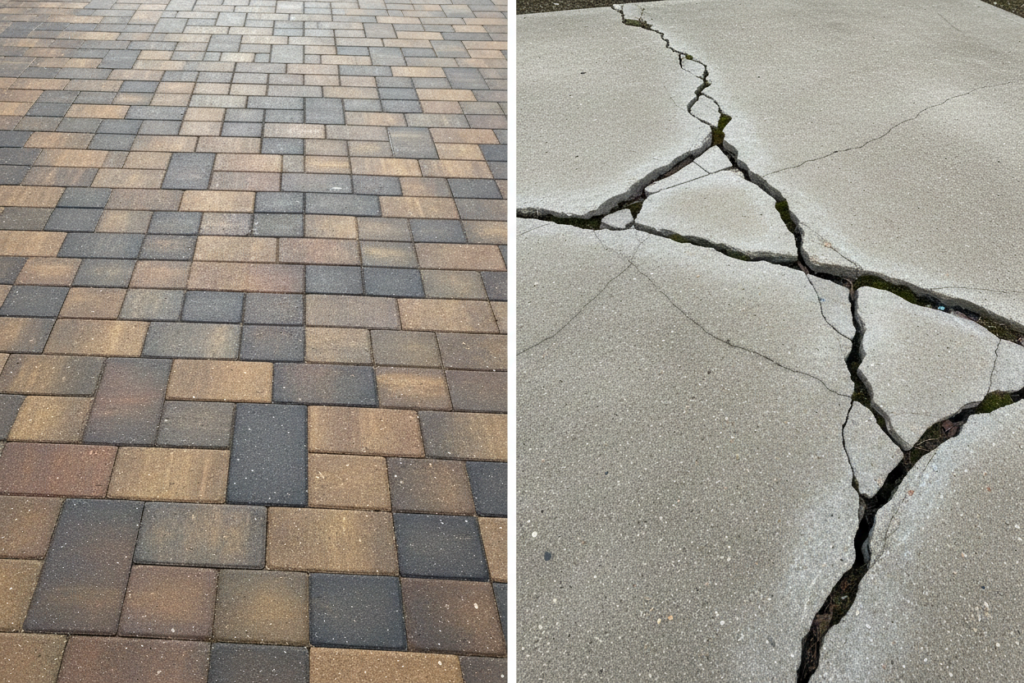 Why Pavers Outperform Concrete in Lake County Specifically