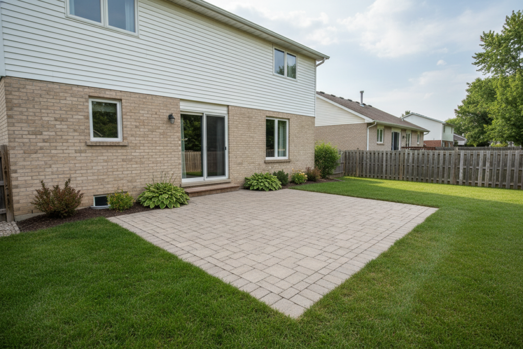 The Design Decisions That Maximize ROI on a Round Lake Patio